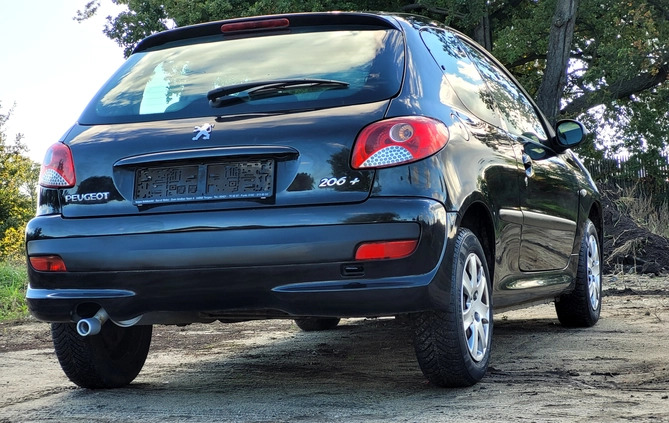 Peugeot 206 plus cena 9900 przebieg: 111200, rok produkcji 2010 z Żary małe 92